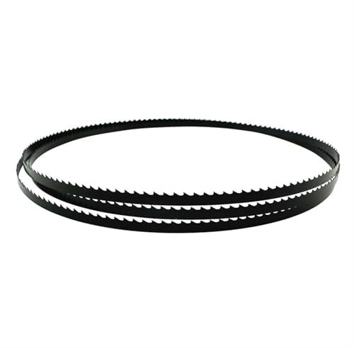 Premium-Bandsägeblätter, 3 Stück 59-1/2 Zoll Carbon-Bandsägeblätter, 1/4 Zoll x 10 TPI, hohe Härte, SK5-Carbon, scharfe Bandsägeblätter