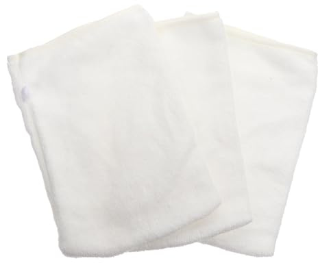 VINTORKY 3-teiliger Mikrofaser-gesichtswaschhandschuh Für Damen Sanfte Make-up-entfernung Tiefenreinigung Pilling-handschuh Zum Waschen Des Körpers