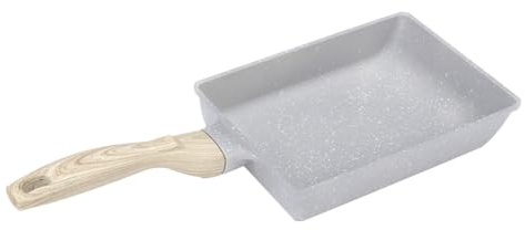 Alipis Poêle à Œufs Alliage Avec Manche Poêle Antiadhésive Portable Pour Œufs Au Plat Et Cuisson