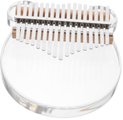 Kisangel Kalimba Klavier Für Anfänger Fingerklavier Instrument Aus Acryl Daumenklavier Musikinstrument Einfach Zu Lernen Spielen