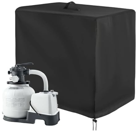 Poolfilterabdeckung, Sandfilterpumpen Abdeckung Pool Sandfilteranlage Abdeckung, UV-Beständig Und Wasserdicht, Für Den Außenbereich, Garten, Schwimmbad