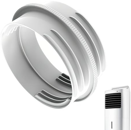 Klimaanlage Abluftschlauch Adapter, 130mm-innen/150mm-außen Abluftschlauch Adapter für Klima, ABS Klimaanlage Schlauch adapter robust & langlebig, für AC-abluftschlauch (1pcs)