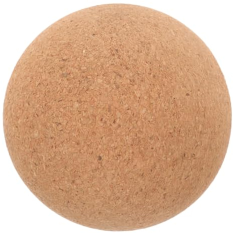 DECOMELODY Kork-massageball Für Yoga Kleiner Fußmassageball Yoga-roller Zum Entspannen Von Nacken Armen Und Rücken Fitness-massagegerät Zur Muskelentspannung
