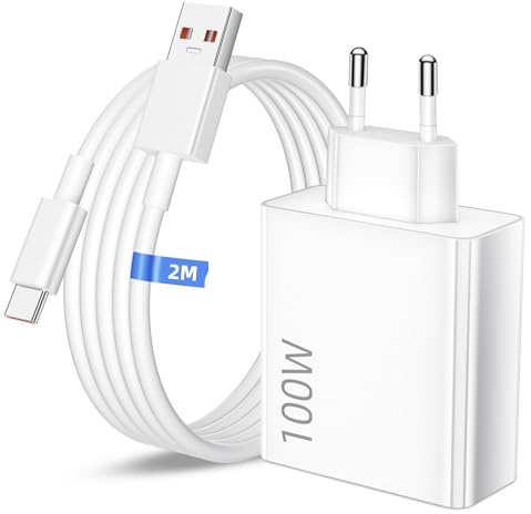 100W Laddare och 2M USB C-kabel för Xiaomi Poco X8 Pro MAX F8 Ultra F8 M8 F7 X7 Pro Snabbladdare Turbo Laddare för Redmi Note 15 Pro+ 14 Typ-C USB-kabel för Xiaomi 17 Pro MAX 15T 15 14 Ultra