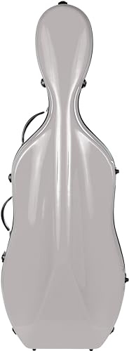 Cellokoffer Fiberglass 4/4 Excellent silber M-case