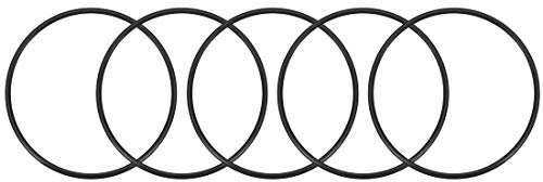 sourcing map Förpackning med 5 nitrilkg O-ringar 65 mm AD 60,2 mm ID 2,4 mm bred tätning