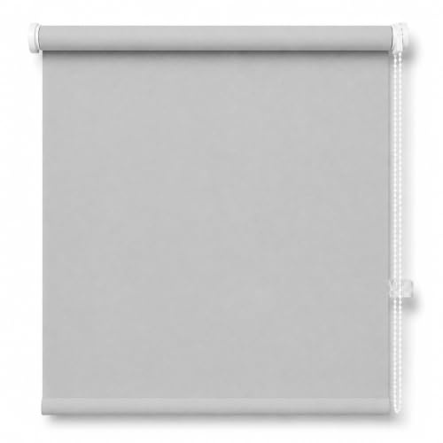 APRICA Made to Measure Blackout Roller Blind – Light Grey | Custom Cut | Made to your exact width for a precise, professional fit every time.