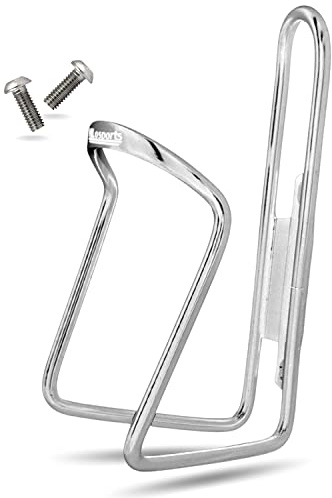 Hilo Sports Flaschenhalter Fahrrad - [Inkl. 2 Schrauben] - Rostfreie Getränkehalter Fahrrad - Aluminium Fahrrad Trinkflaschenhalterung mit Farbauswahl