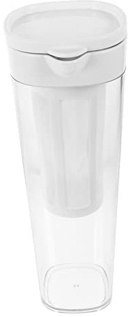 BESTonZON Filter Water Bottle Pitcher Integrated Filter Lightweight Compact Design for Easy Carrying for Home Use and Entertaining for Fresh Water and Tea Preparation