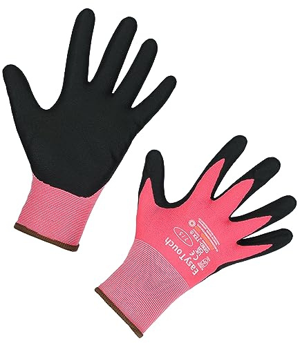 Keron Easytouch Lady - Guantes para pantalla táctil, color rosa, talla 8/M