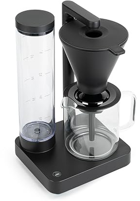 Wilfa PERFORMANCE COMPACT Filterkaffeemaschine in Schwarz I Kompakte Kaffeemaschine mit 1600W & 1L Wassertank I ECBC-zertifiziert mit 92–96 °C Brühtemperatur, Frischwasser-Technologie & Tropfstopp