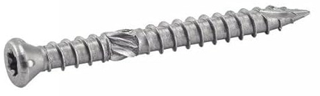 Vis pour terrasse TF 5x70 double filet inox A2 Seau de 300 Acton