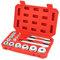 QWORK® 17 Pièces Extracteur Roulement, Outils de Roulement en Aluminium, Ensemble D'extracteur de Roulement