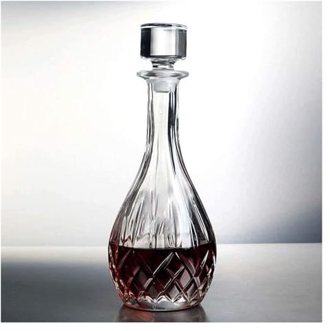 caraffa decanter per vino rosso Set decanter Decanter for vino Cantina for vino Bottiglia di cristallo trasparente Bottiglia di stoccaggio Bottiglia di vino rosso classico 900 ml