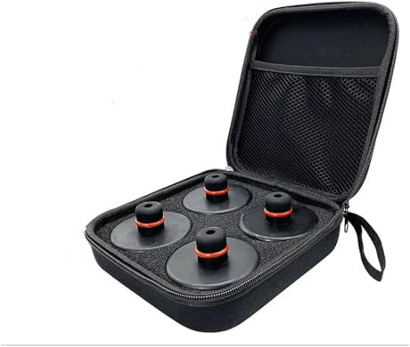 rangierwagenheber Auto-Gummi-Wagenheber-Pad-Adapter, Werkzeug-Chassis mit Aufbewahrungskoffer, geeignet für Autozubehör wagenheber Auto(Best 4pcs with Box)
