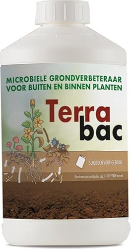 Ferrarium Mikroben Bodenverbesserer 1 Liter für Innen- und Außenpflanzen - Organische Bakterien zur Verbesserung der Bodenqualität