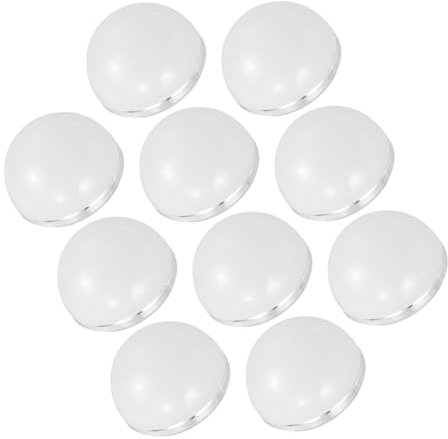 SOLUSTRE 10pièces Globes Lumineux Led Pour Miroir De Maquillage -jour Élégant Pour Salle De Bain Chambre Et Salon Installation Facile