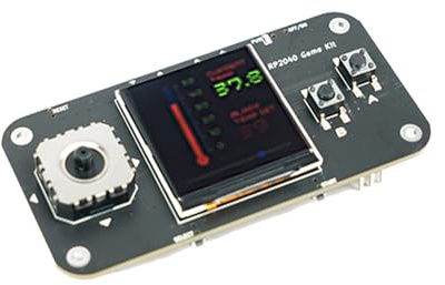 ZEPFJHE Kleine Spielekonsole für 2040 mit 1,54 Zoll LCD-Komponenten Onboard-Speicher für Programmieranwendungen