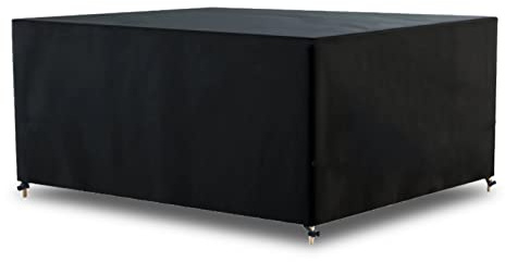 Awnic Abdeckung Gartenmöbel Winterfest 170X115X71cm, Schwerlast 420D Oxford Gewebe Gartenmöbel Abdeckplane Wasserdicht, Anti-UV Reißfest Abdeckplane für Gartenmöbel Terrassenmöbel Rechteckig
