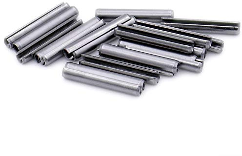 D1.5 (1.5mm x 20mm) Slotted Spring Pin (Heavy) - Stainless Steel (A1) (Pack of 20)