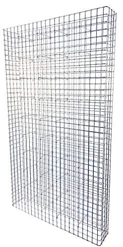 GABIONA - Recinzione per gabbioni (lunghezza x altezza x profondità): 117 x 200 x 22 cm – Robusto muro per gabbioni per pietre a partire da 32 mm – Larghezza maglie 5 x 5 cm