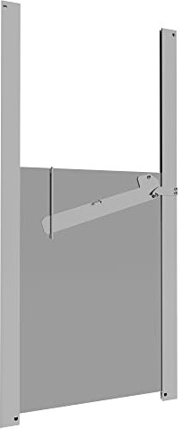 JOSTechnik Klappe Schieber für automatische Hühnerklappe (mit Selbstverriegelung, 230 x 340 mm)