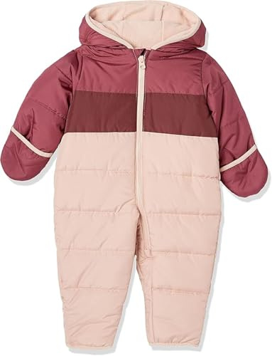 Simple Joys By Carter's Baby One-Piece Snowsuit Bunting, Pink, 12 Months