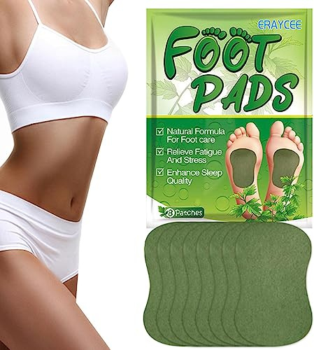 Coussinets de détoxification pour le corps à l'absinthe | Patch de soin des pieds naturel pour le soin des pieds et du corps, feuilles adhésives pour améliorer le sommeil, enlever l'humidité Zorq