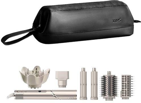 Linpr Sac de Rangement de Voyage pour Styler Complet Shark Flexstyle, Noir | Adapté à Dyson Airwrap/Fer à Friser et Accessoires, Étui de Voyage Portable, Étui de Transport Étanche pour Sèche-Cheveux