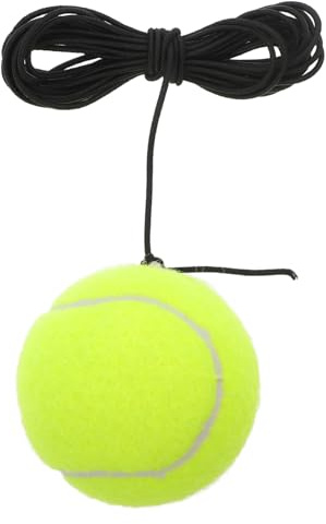 MOLUCKFU Leichtes Tennistraining Mit Seil Tennis Trainingsball Kunststoff Belastbar Kompakt Für Anfänger Und Fortgeschrittene Tennistrainingsgerät Für Heim Und Outdoor Training
