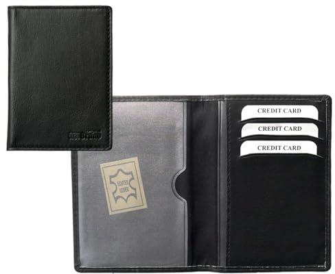 Ausweismappe Ausweishülle Kreditkartenetui Etui Leder Fahrzeugschein Etui Kartenetui Führerschein Hülle Leder Ausweisetui KFZ Etui Ausweismäppchen Führerscheinhülle Kreditkartenetui Ausweistasche