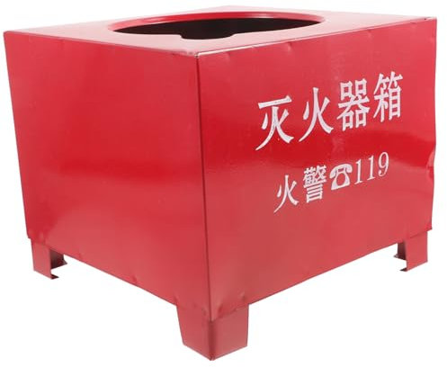 OKUMEYR Data [ Supporto Per Estintore Base in Ferro Stabile Per Estintori 2-4 Kg, Staffa Di Montaggio Pratica e Durevole Per Casa, Auto e Ufficio