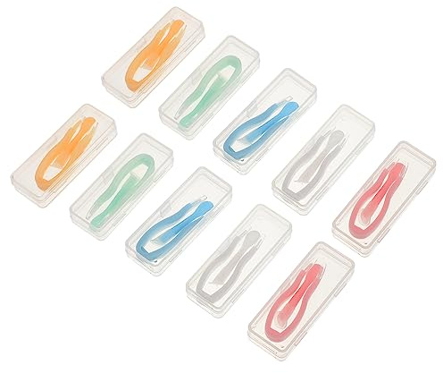 NOLITOY 10juegos Pinzas De Lentes De Contacto Ventosa Kit Para Quitar y Colocar Lentillas Facilidad