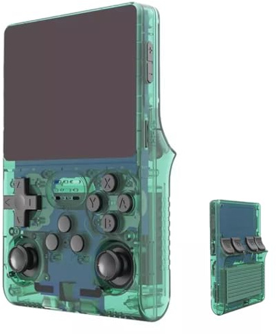 Meiurlex R40S PRO Console de jeu portable rétro 256 Go avec plus de 30 0000 jeux, système Linux, écran IPS de 3,5, lecteur de console de jeu vidéo pour garçons et filles