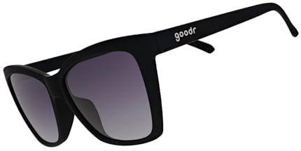 goodr New Wave Renegade Polarized Sunglasses, Medium Sized (Glam G)