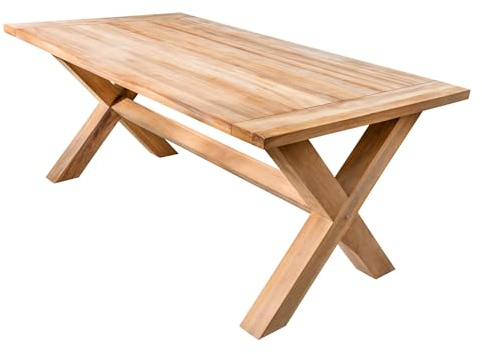 Gartentisch EMPIRE TEAK 160cm - natur - Teakholz - stabile Konstruktion