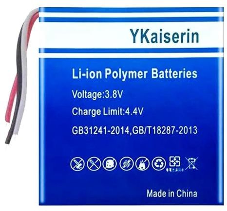 High-Durability Earphone Battery Compatible with Jabra Evolve 80 CP-GN650 AHB682828PS AHB472625PLT High Capacity 430mAh evolve 65 (652525 3line),with Full Tool Kits