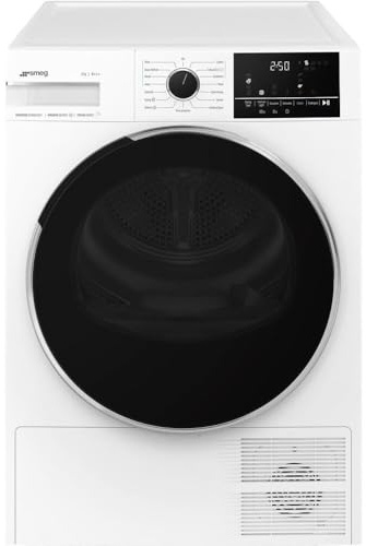 DNP83SEUK Heat Pump Tumble Dryer, 8kg, White, A+++ Energy Efficiency, Sensor Drying, Delay Timer, Reverse Action Drum, Anti-Crease, Child Lock, Digital Display