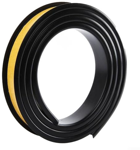 Niceminiwall U-Form für Kantenanleimen, TPE, selbstschneidende Zierleiste für Möbelschutz, DIY-Holz für Kantenschutz für Schränke, Regale und Heimwerker, 5 m (30 mm)