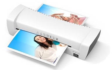 A4 Laminator Machine with Hot & Cold Lamination - 3-Min Fast Warm Up, Silent Operation, Auto Jam Release | Personal & Office Use for Documents, Photos, ID Cards, Teaching Materials