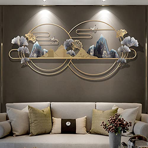 Wanddeko Metall Kunst Wandbild Metallbild,Große Abstrakte Handbemalte Metall Wand Dekor Kunstwerke,Moderne Einzigartige Wohnkultur WandSkulpturen Für Wohnzimmer Schlafzimmer Büro Arbeitszimmer