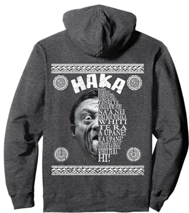 Haka Fans Maori Krieger Neuseeland Rugby Pullover Hoodie