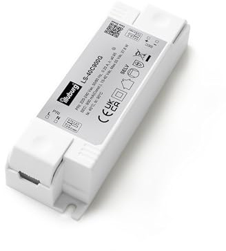 illuburg Transformador LED 900mA Corriente Constante 14W - 40W Sin Parpadeo Alimentador Fuente de Alimentación