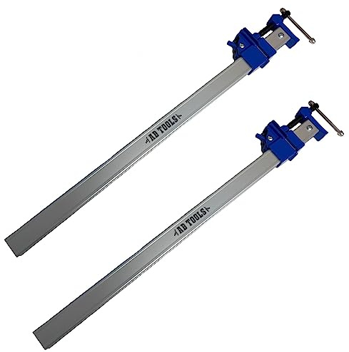 AB Tools 24 600mm Aluminium Sash Clamp Grip Bench Work Holder vice Slide Clamp 2pk