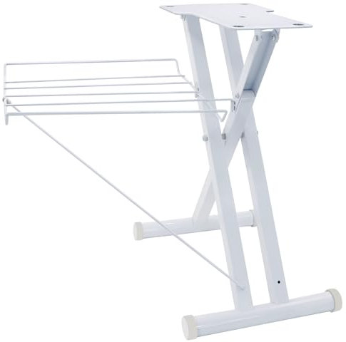 Lumil Support de presse à vapeur, fabriqué sur mesure pour presse à vêtements de 50,8 cm, pour la maison, le travail, presse à vapeur numérique blanche pour vêtements
