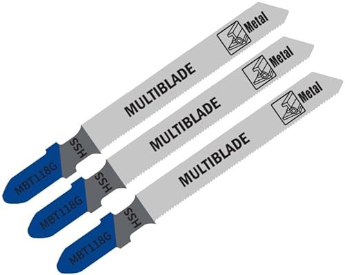 Multiblade Stichsägeblatt, für Metall, 75mm, Standard, 3 Stück