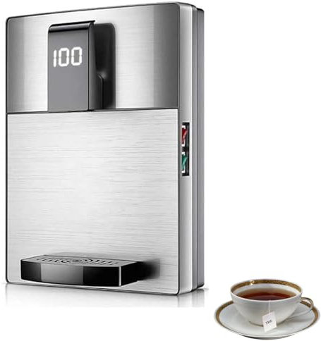 Erogatore istantaneo di acqua calda - Erogatore di acqua calda e fredda a parete - Display LED, bollitura rapida in 3 secondi, Smart Touch, perfetto per uffici e case, riscaldamento e raffreddamento