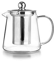 IBILI - Tetera de cristal con filtro Infusion, Borosilicato, 450 ml