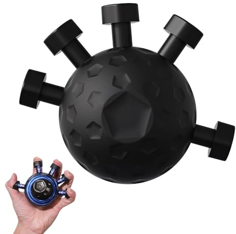 Handtrainer Fingertrainer 2025 Neuer Finger-Griffstärker Unterarmtrainer, Handmuskeltrainer, Finger Trainer für Den Muskelaufbau, Griffkraft Trainer für Musiker, Sportler, Boxer, Schwache