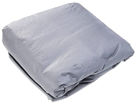 MUCKLILY Copertura Auto Per Neve e Sole Uv Protezione Esterna Riflettente Per Posti Leggera e Traspirante Colore Argento